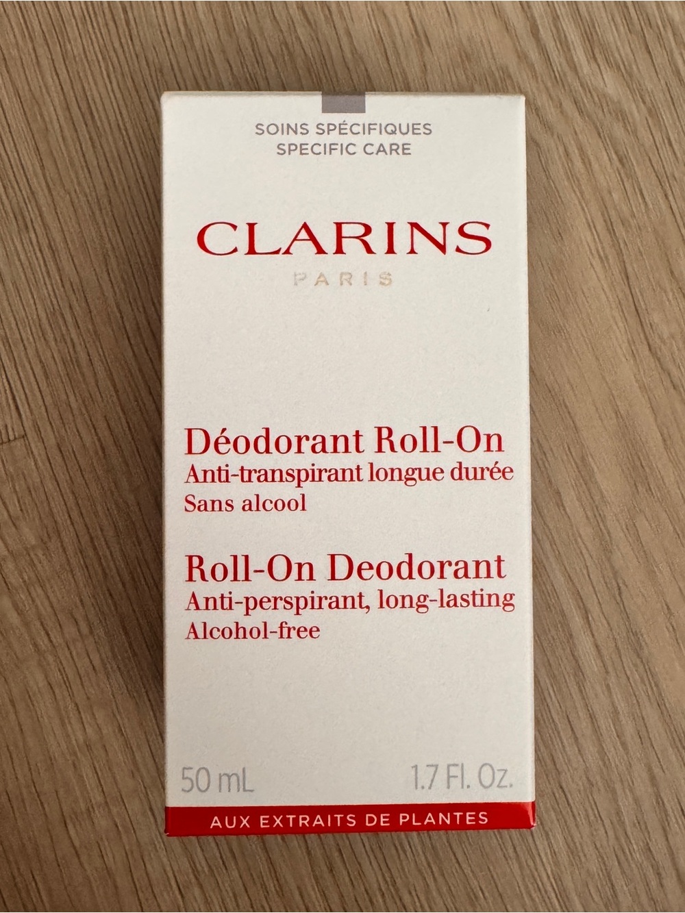 Clarins Deodorant Roll on